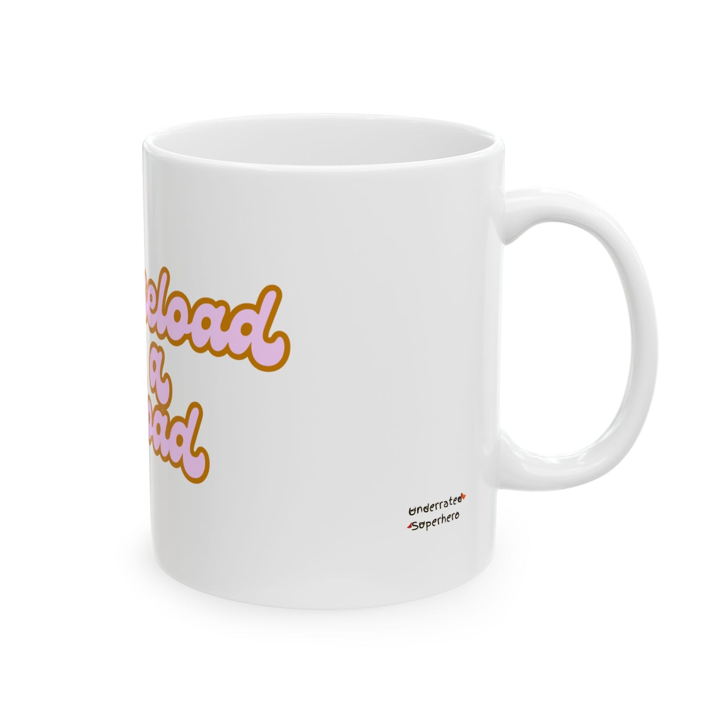 My Caseload Has a Caseload Retro Ceramic Mug — Counselor Gift (11oz/15oz)