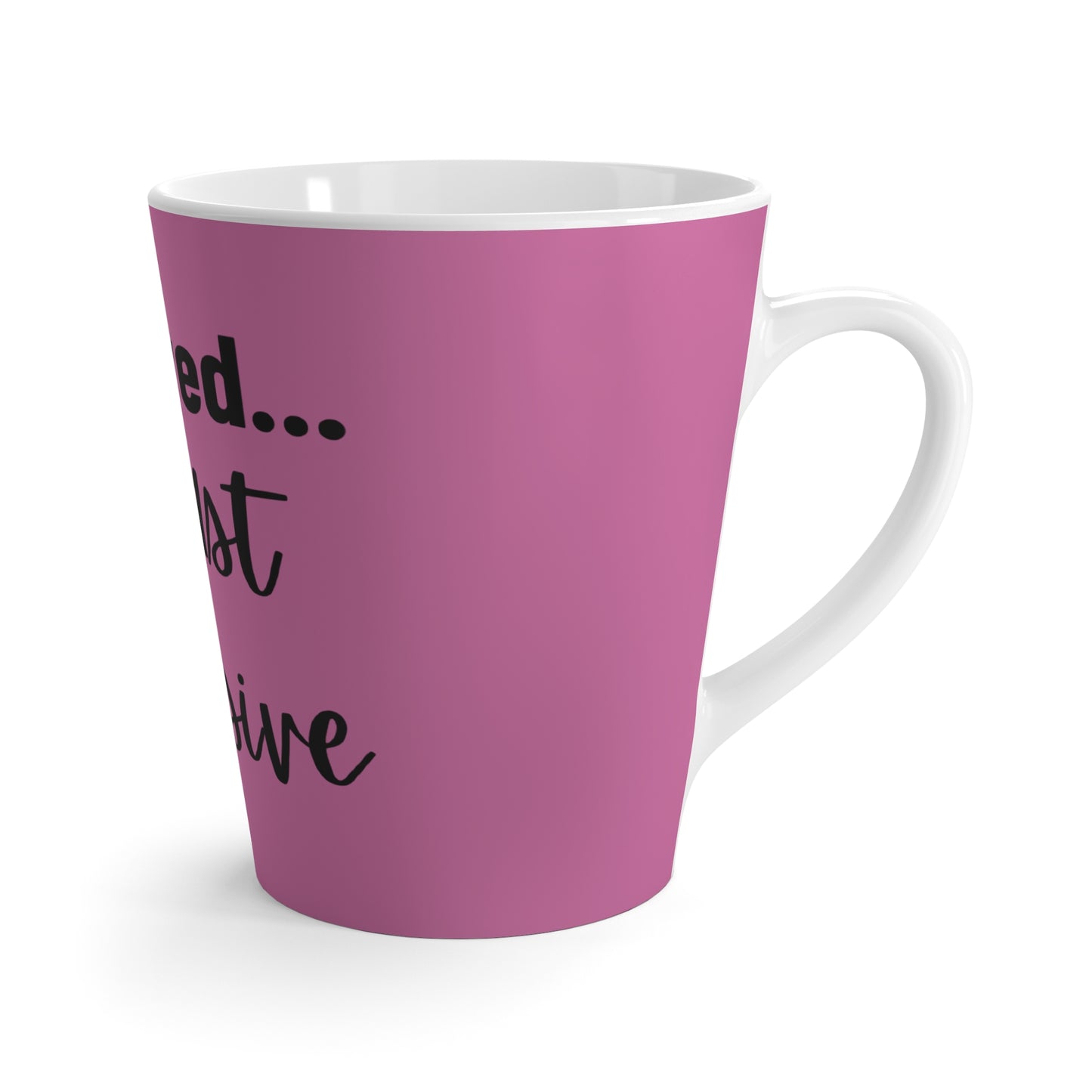 Pink Latte Mug - Intensive Therapy Edition