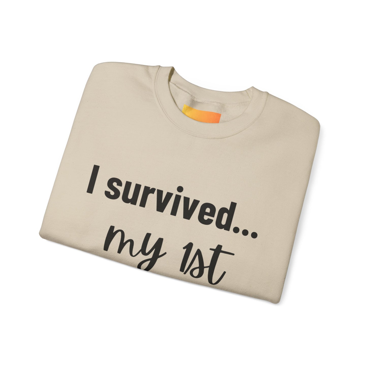 "I Survived My First Intensive" Crewneck – Strength You Can Wear