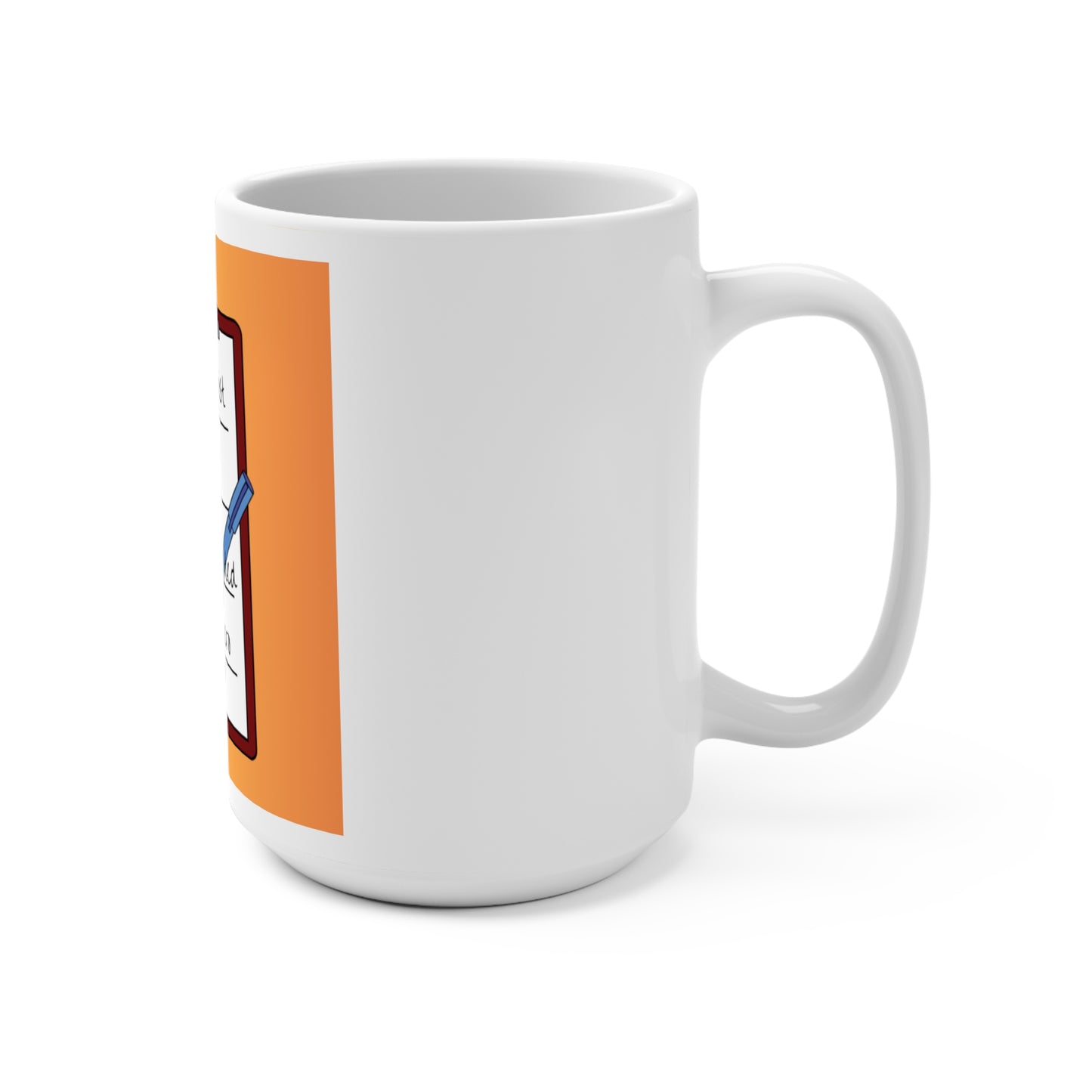 Checklist Mug – 15oz "Therapist. An. Underrated. Superhero."