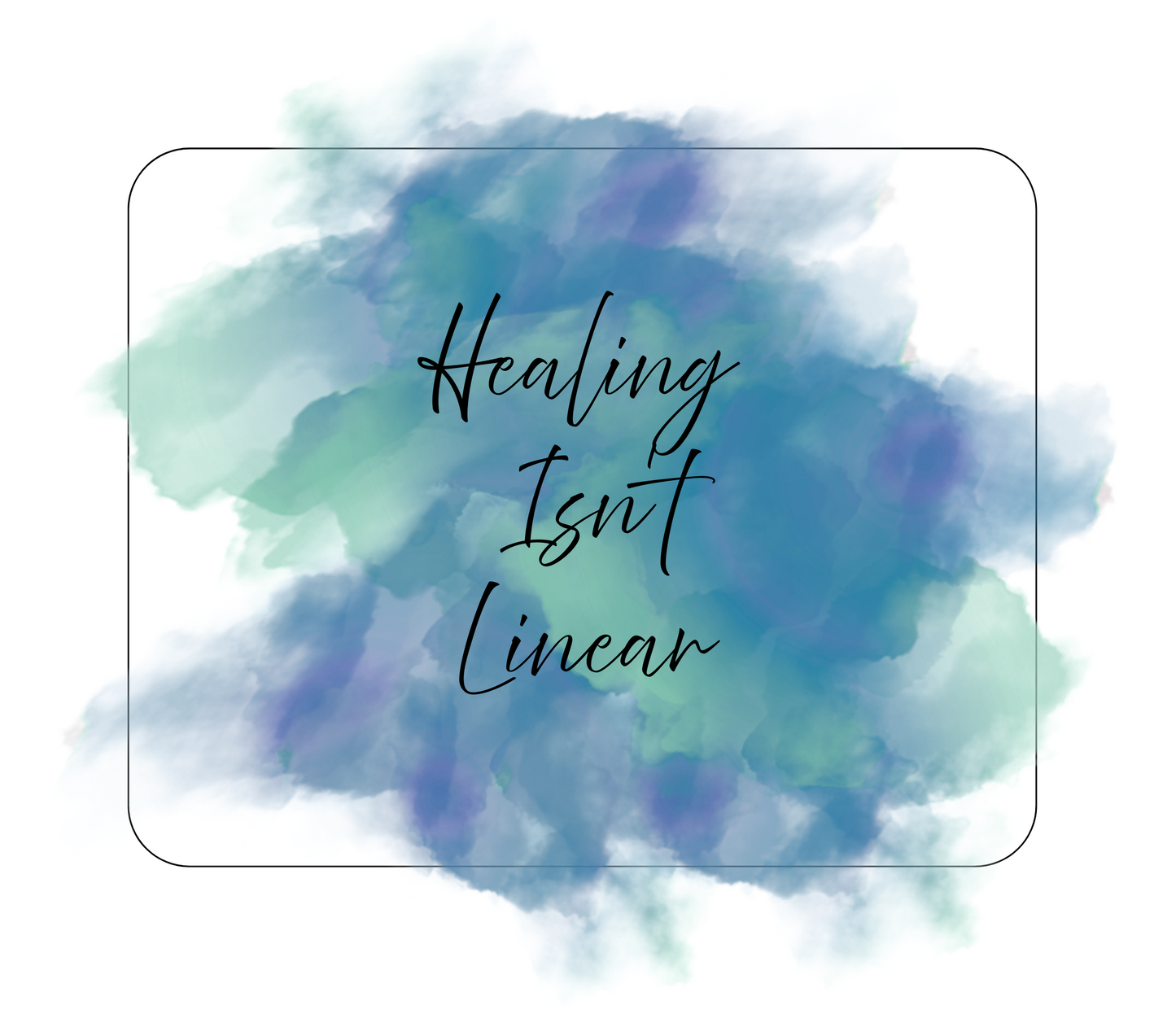 Watercolor Affirmation Stickers — 6-Pack | Teen & Adult | Die-Cut