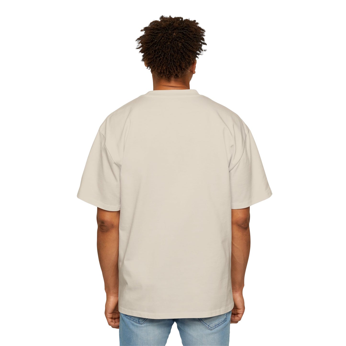 Men’s Oversized Tee – Therapist Superhero Edition