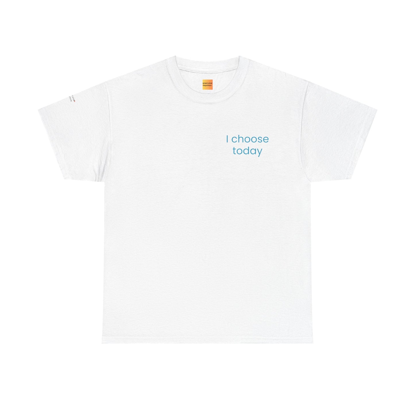 "I Choose Today" Recovery & Growth T-Shirt - First Steps Collection
