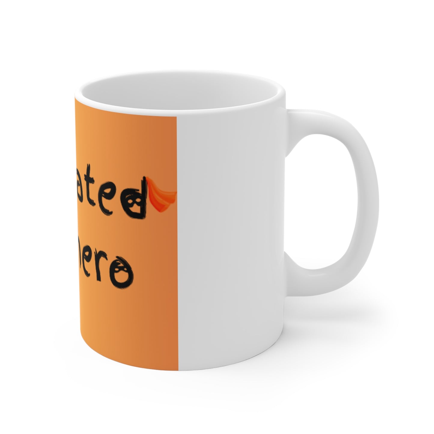 The Underrated Superhero Logo Mug – 11oz