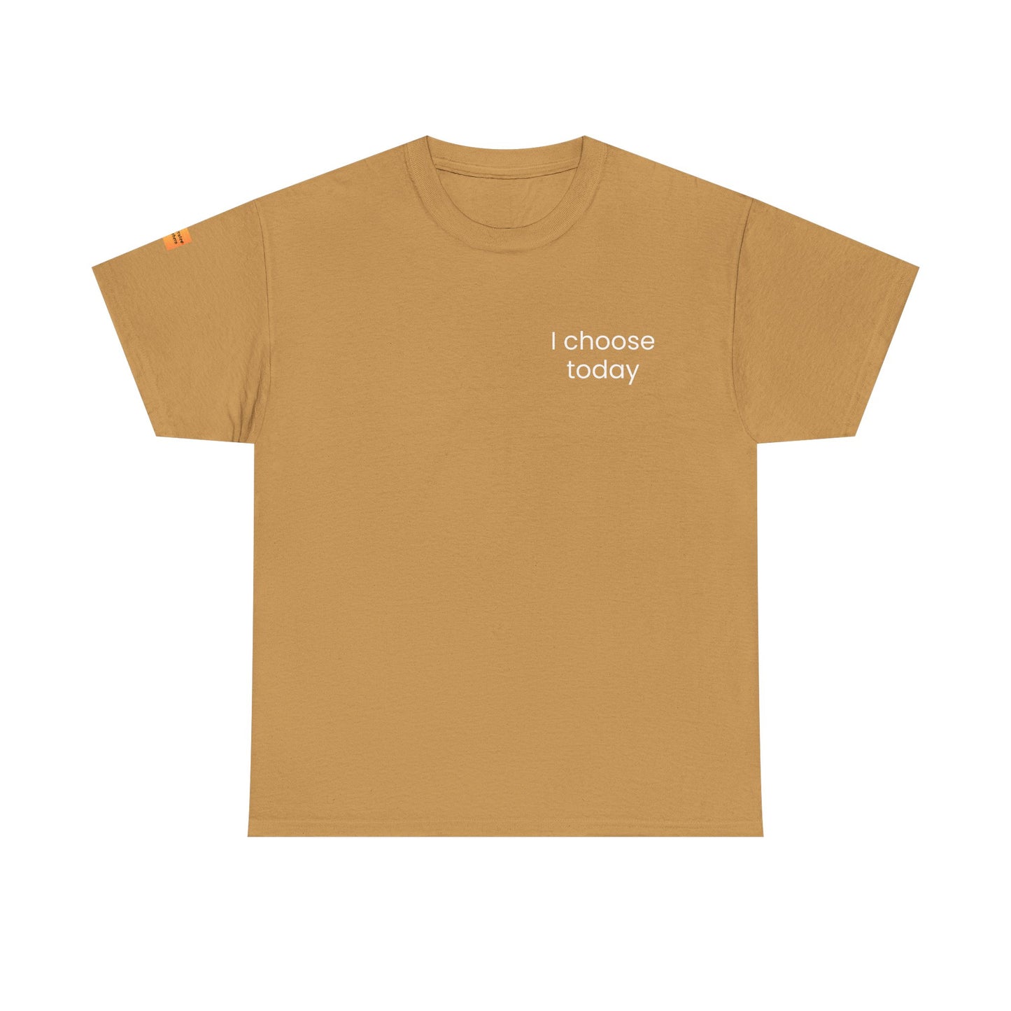 "I Choose Today" Recovery & Growth T-Shirt - Dark Collection with Light Text