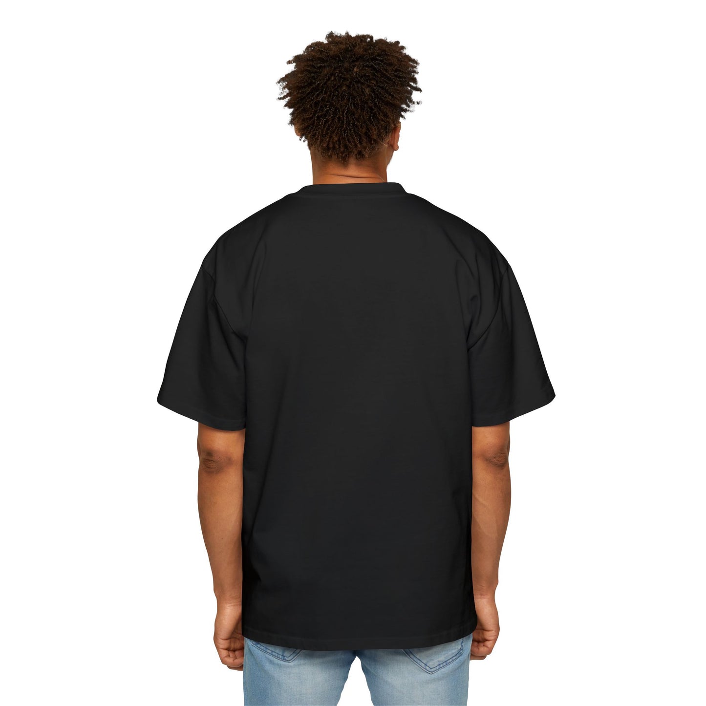 Men’s Oversized Tee – Therapist Superhero Edition