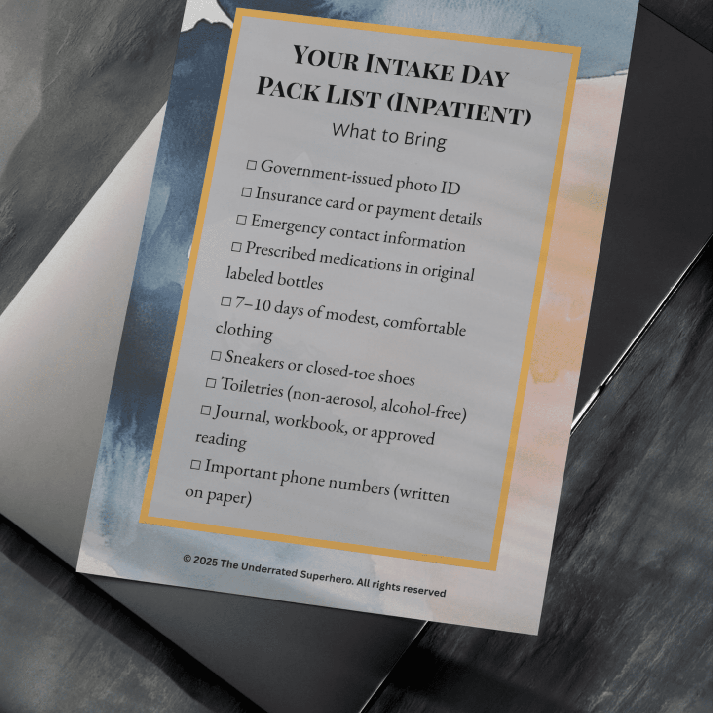 Ultimate Treatment Preparation Bundle – Clinician’s Book + 8 Essential Client Resources (Print + Digital)