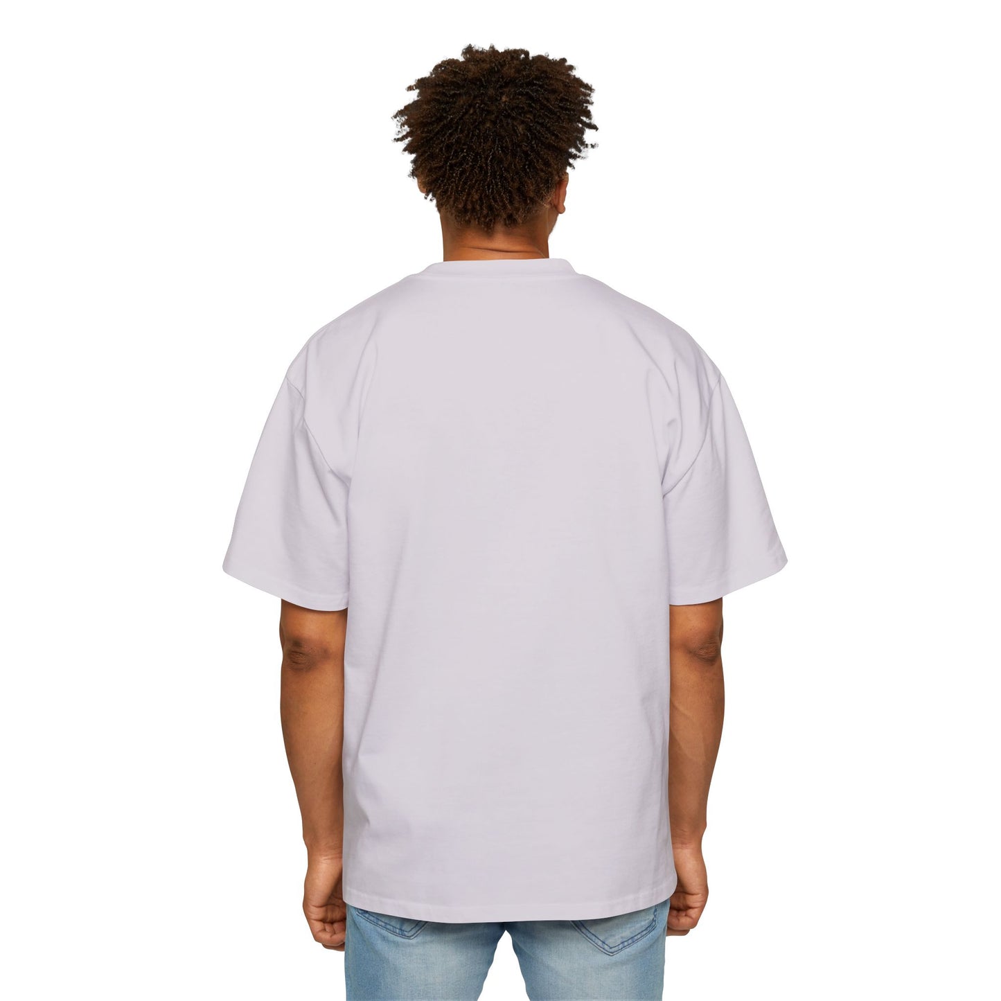 Men’s Oversized Tee – Therapist Superhero Edition