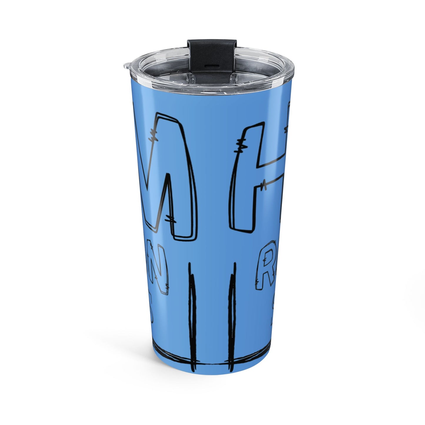 Harm Reduction Saves Lives – 20oz Light Blue Tumbler