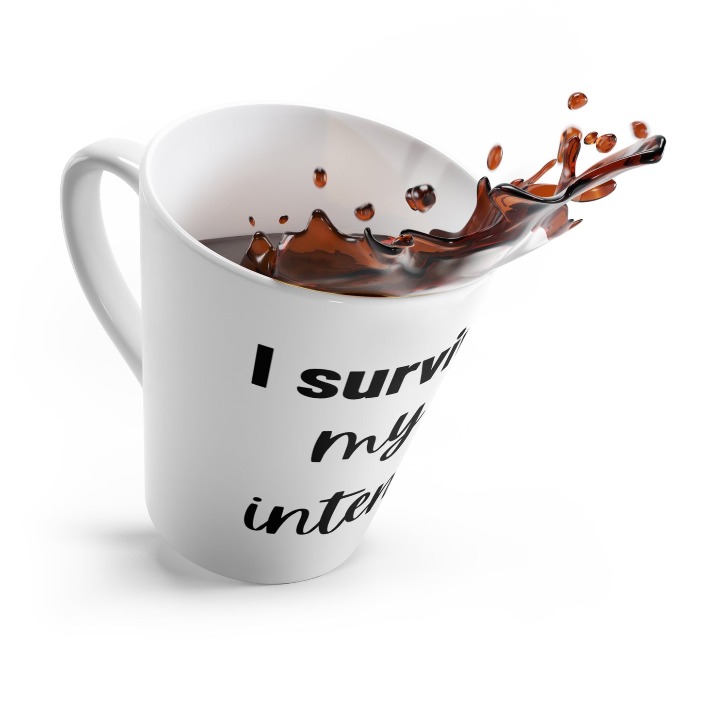 White Latte Mug - Intensive Therapy Edition