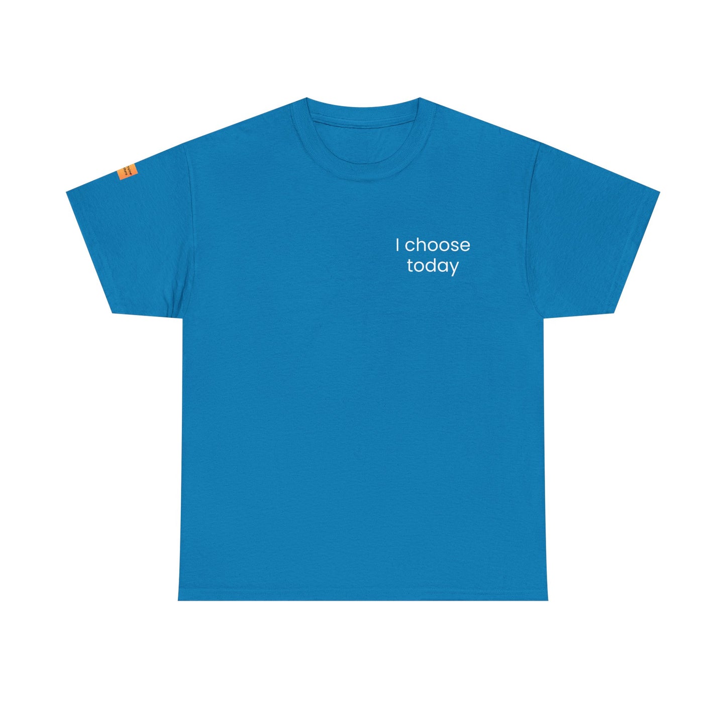 "I Choose Today" Recovery & Growth T-Shirt - Dark Collection with Light Text