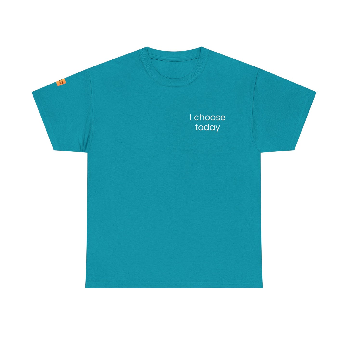 "I Choose Today" Recovery & Growth T-Shirt - Dark Collection with Light Text