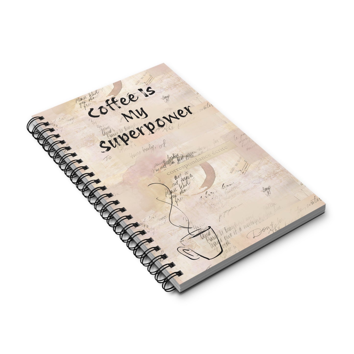 Coffee Is My Superpower – Spiral Journal