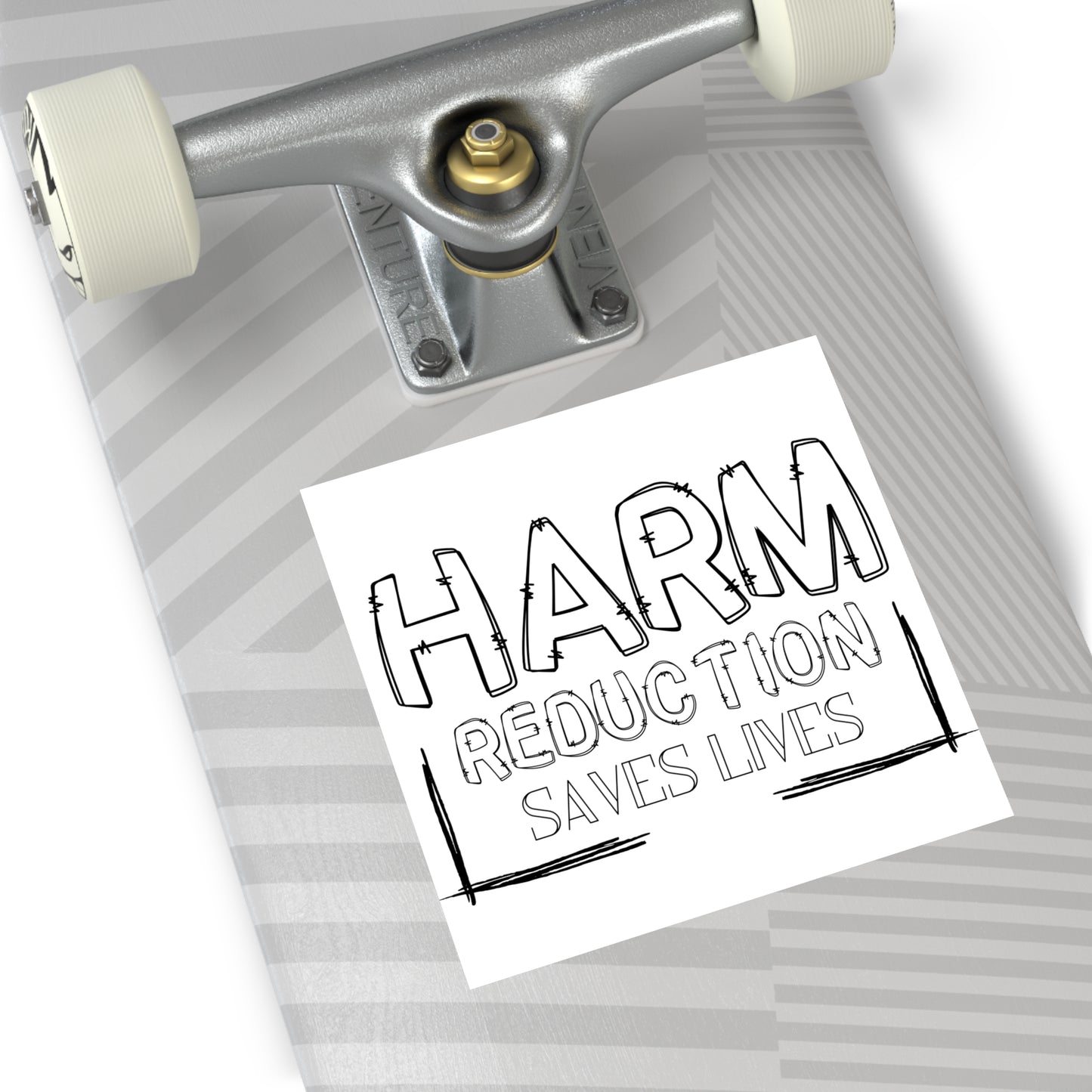 Vinyl Sticker – “Harm Reduction Saves Lives”