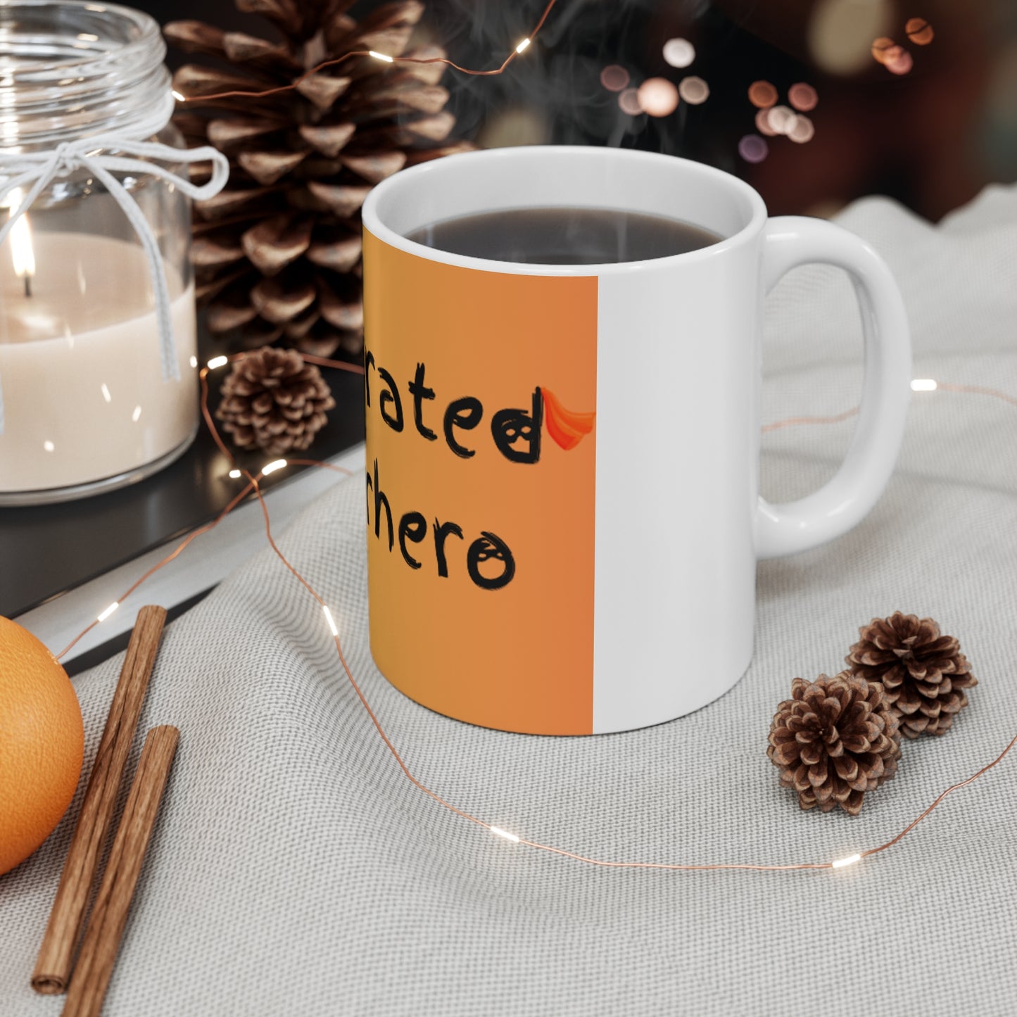The Underrated Superhero Logo Mug – 11oz