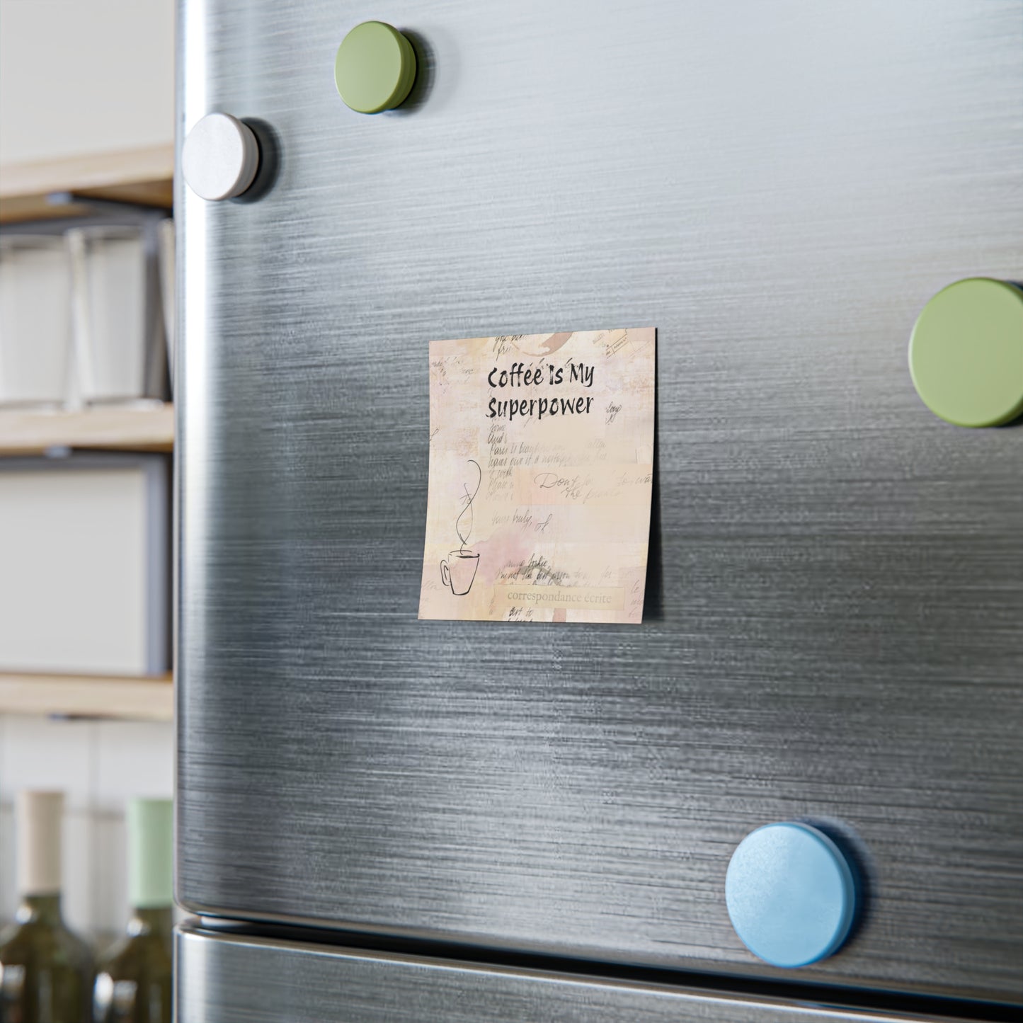 ☕ Coffee Is My Superpower – Sticky Notes