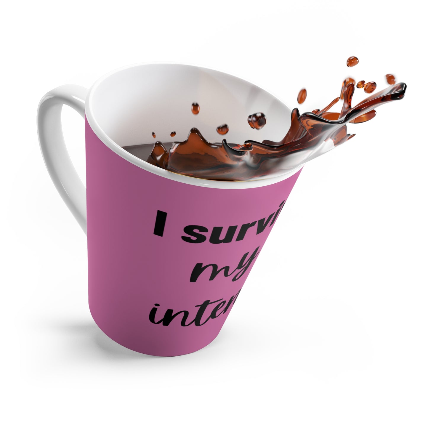 Pink Latte Mug - Intensive Therapy Edition