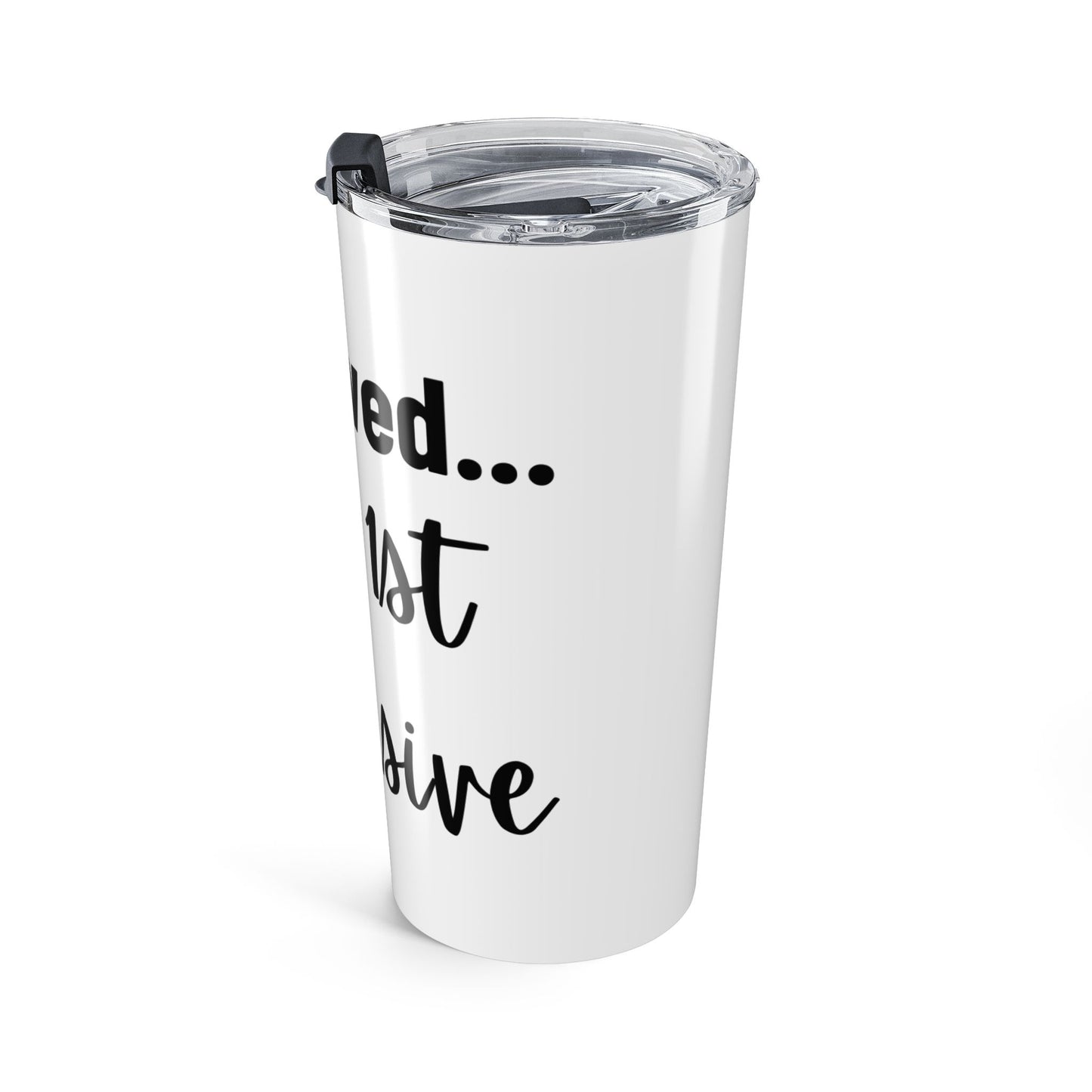 White Tumbler – 20oz | Intensive Therapy Edition