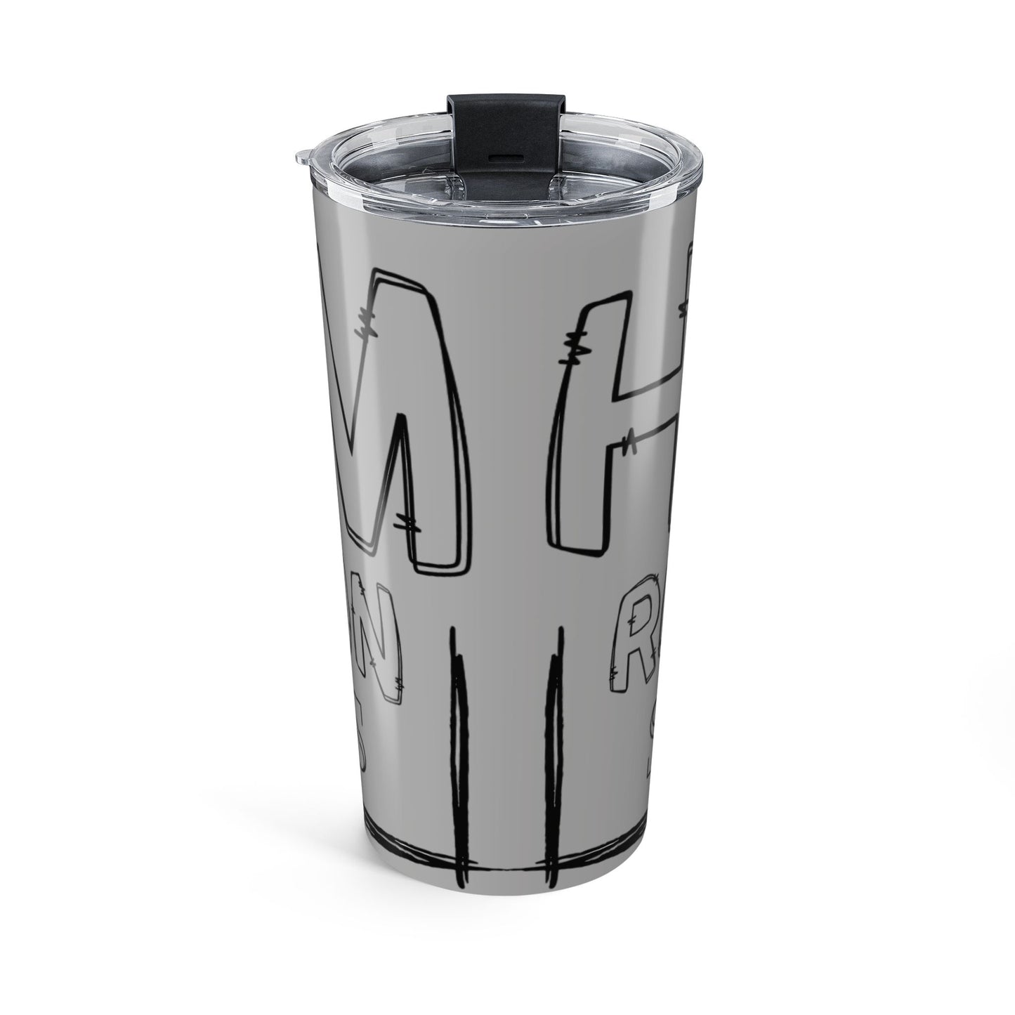 Harm Reduction Saves Lives – 20oz Grey Tumbler