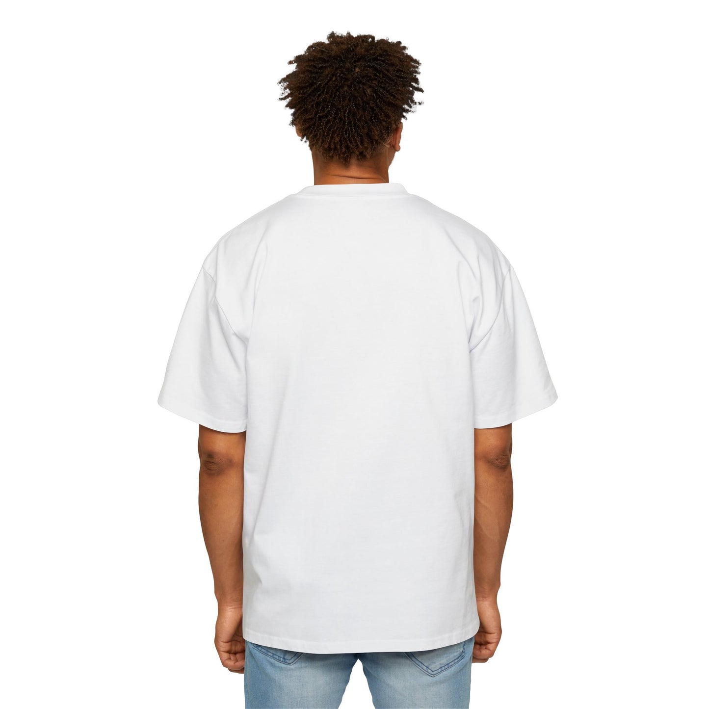 Men’s Oversized Tee – Therapist Superhero Edition