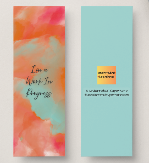 Watercolor Affirmation Bookmarks — Teen & Adult