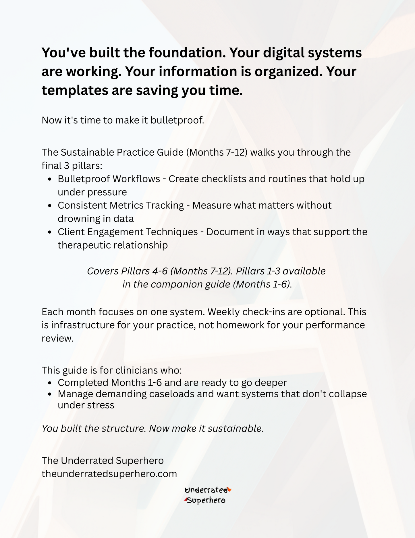 Winter 2026 - The Sidekick (Professional) — $49