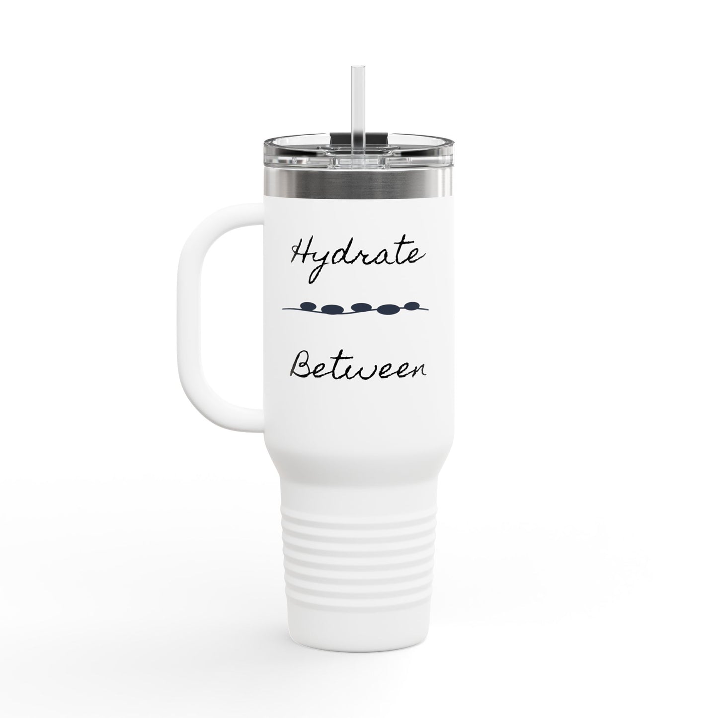 Hydrate Between Insulated Travel Mug, 40oz – Ideal for Hydration on the Go, Perfect for Coffee, Tea, and Smoothies, Gift for Fitness [...]