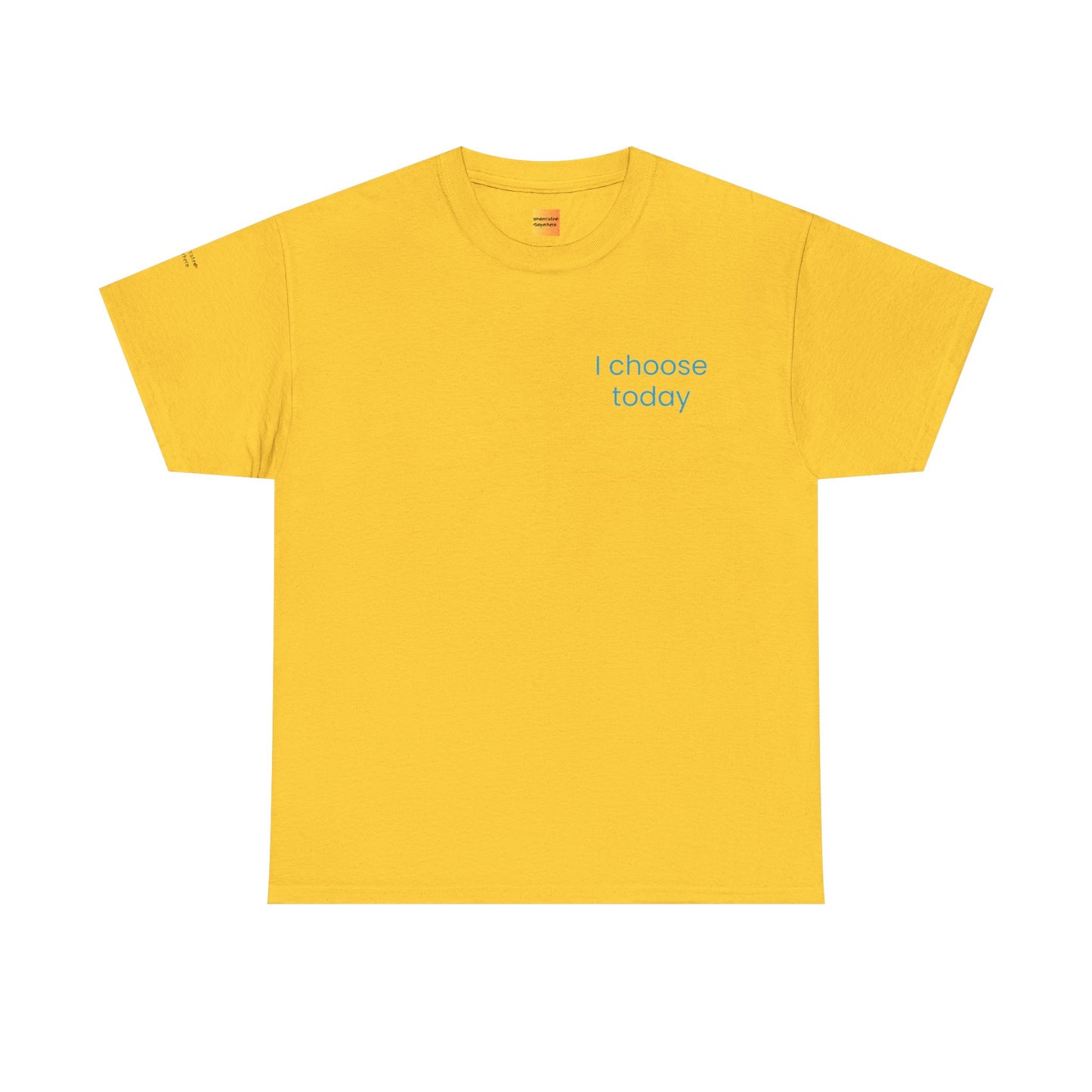 "I Choose Today" Recovery & Growth T-Shirt - First Steps Collection