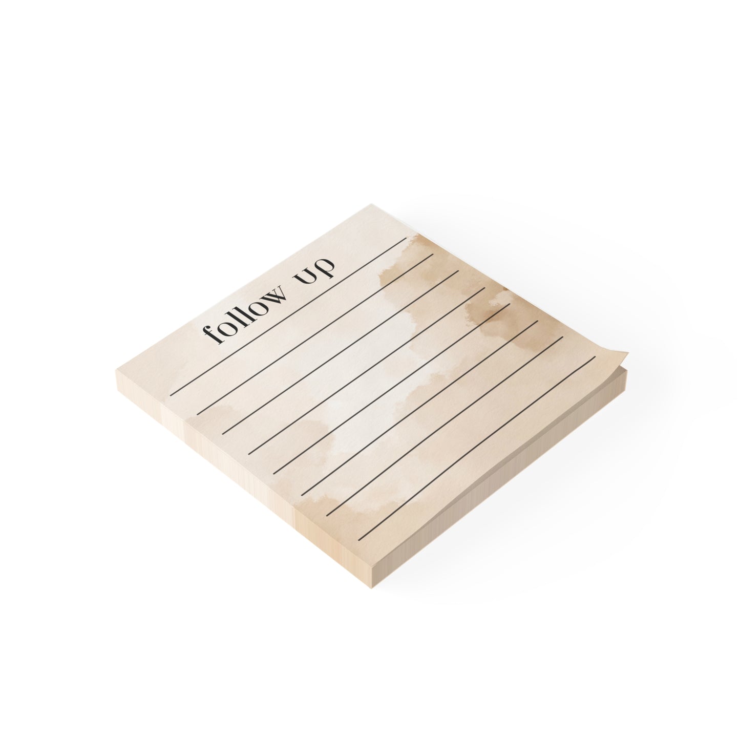 "Follow Up" Sticky Notes · Clinician's Loose Ends Pad