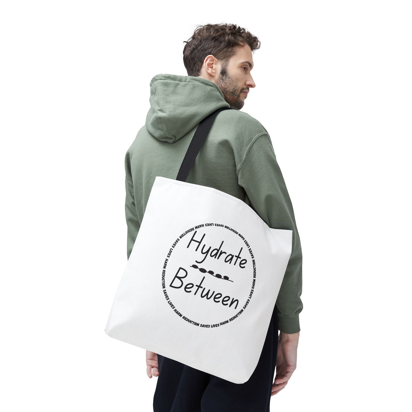 Hydrate Between - Canvas Tote Bag
