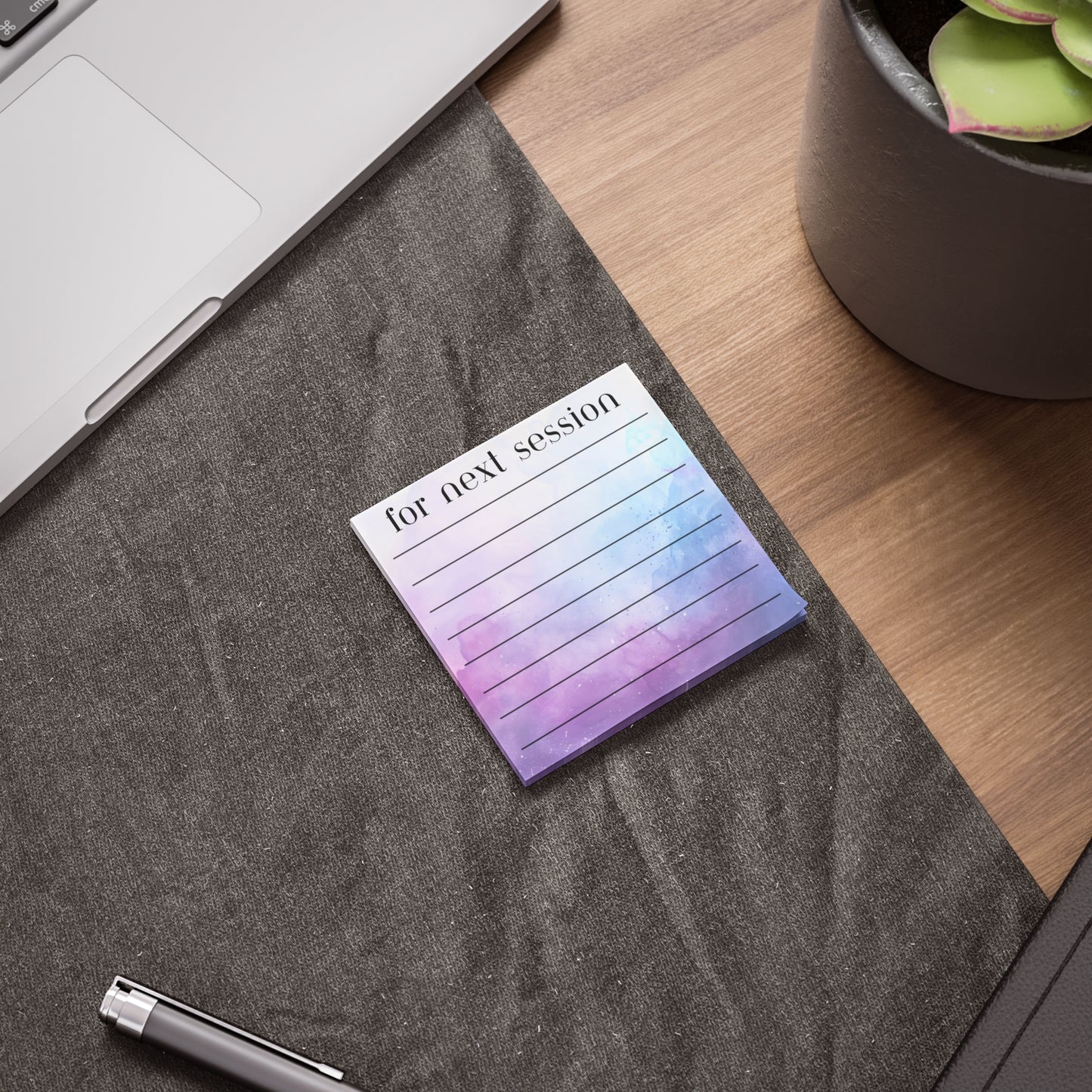 For Next Session" Sticky Notes · Clinician's Reminder Pad