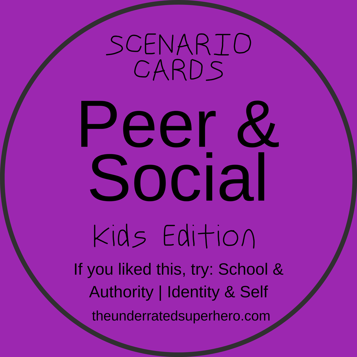 Scenario Cards-Kids Collection