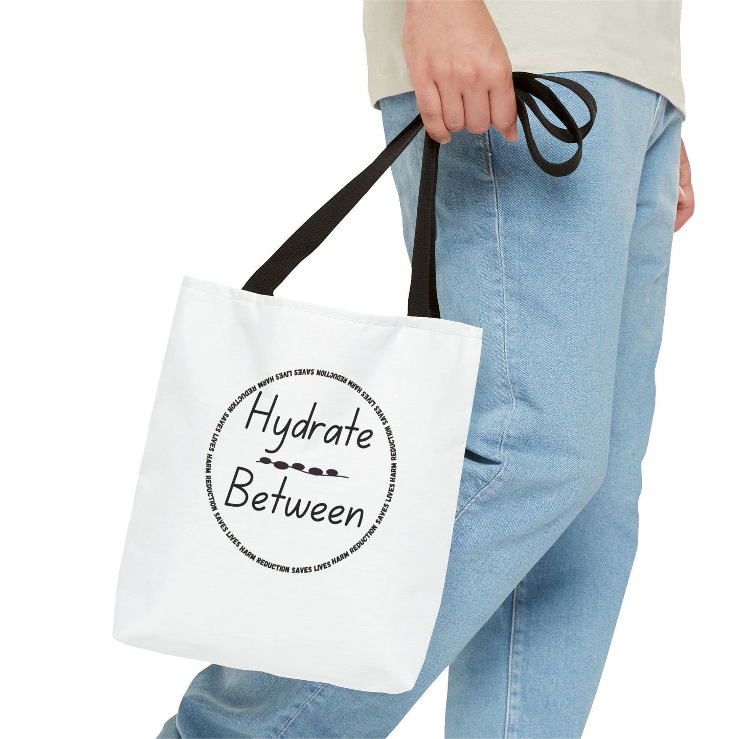 Hydrate Between - Canvas Tote Bag