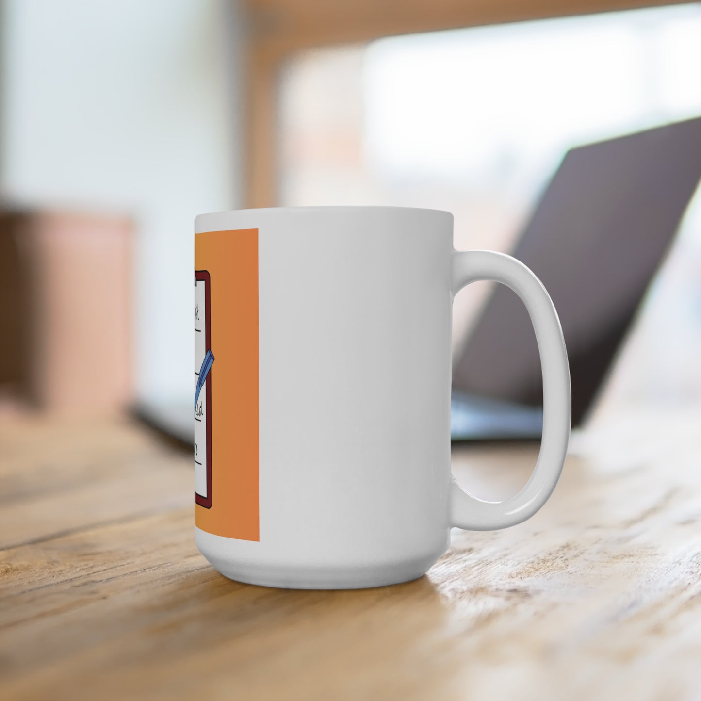 Checklist Mug – 15oz "Therapist. An. Underrated. Superhero."