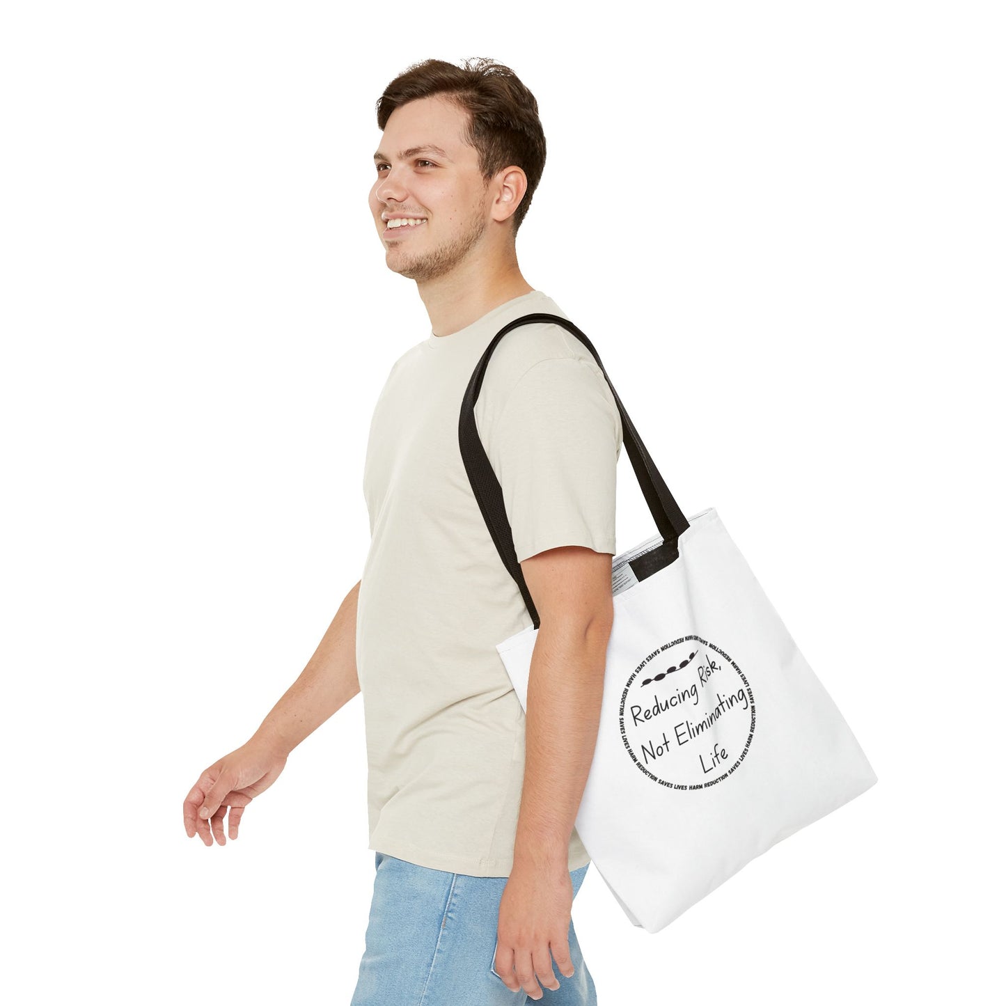 Reducing Risk, Not Eliminating Life - Canvas Tote Bag