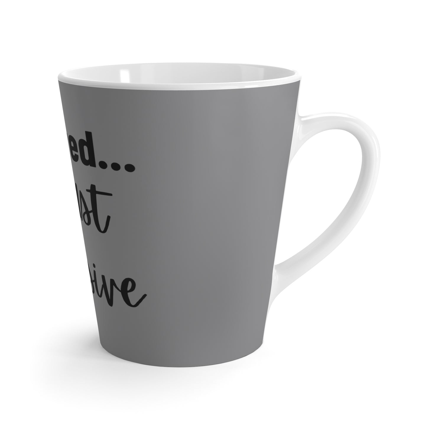 Grey Latte Mug - Intensive Therapy Edition