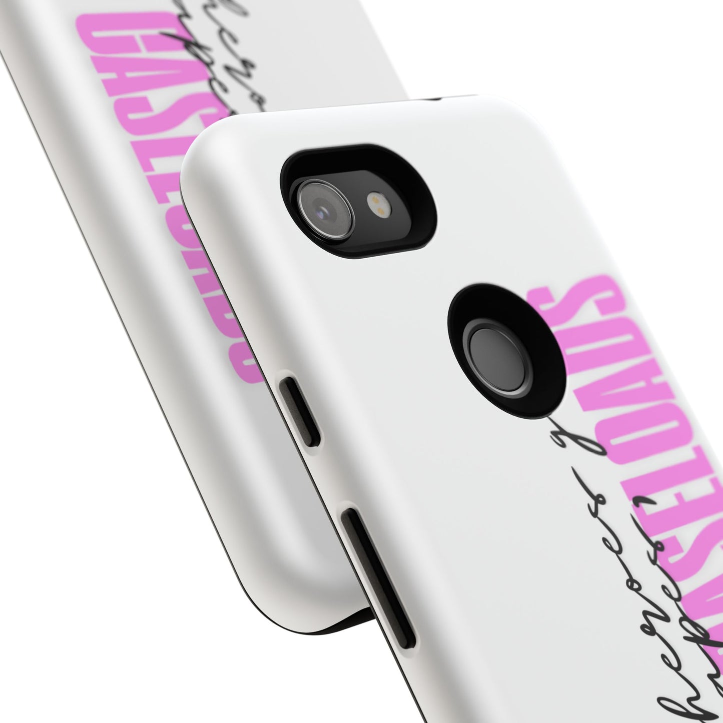 Counselor Phone Case — "Superheroes Get Capes, We Get Caseloads" (Pink Vertical Tough Case)