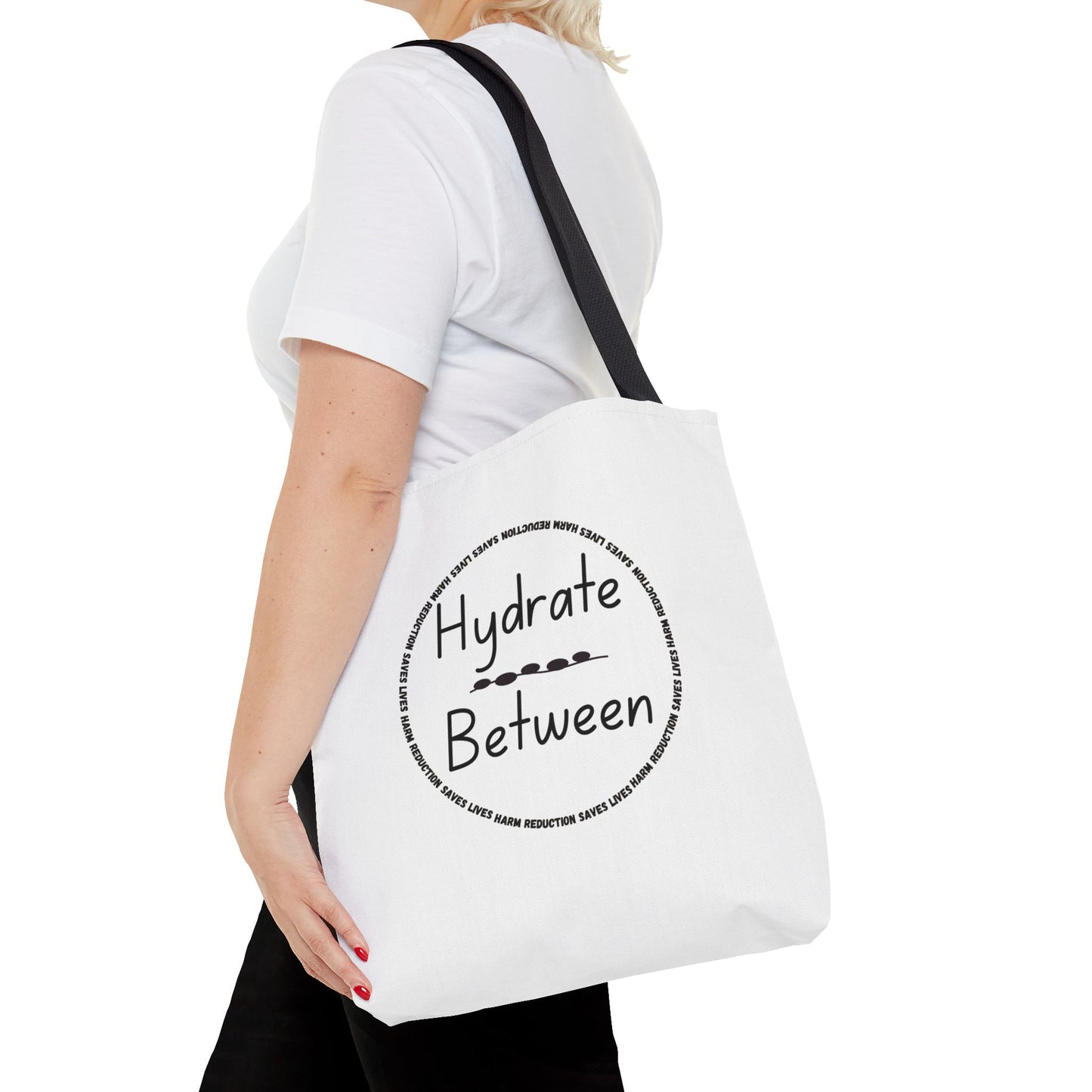 Hydrate Between - Canvas Tote Bag