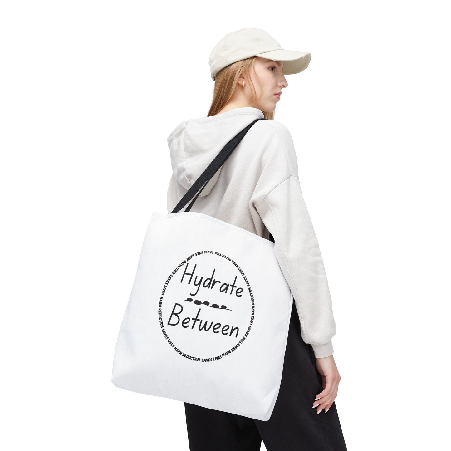 Hydrate Between - Canvas Tote Bag