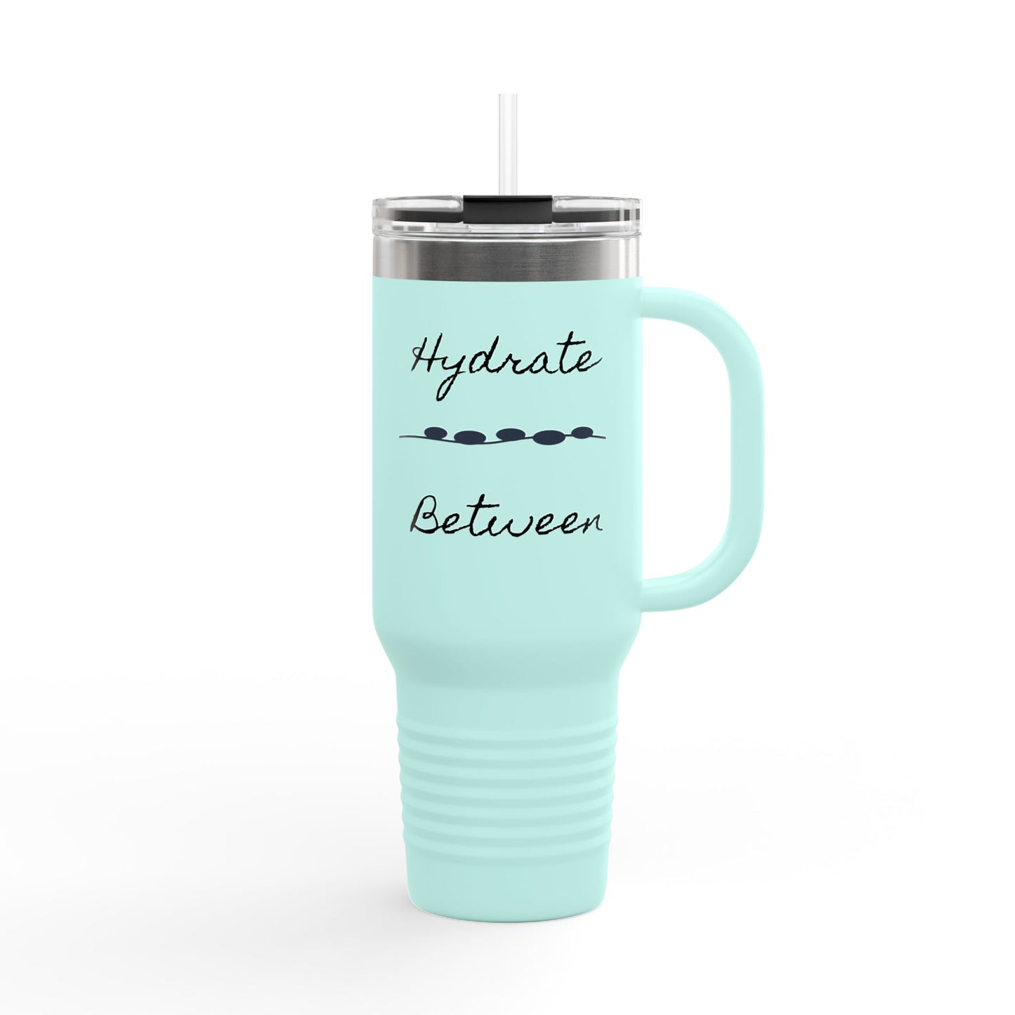 Hydrate Between Insulated Travel Mug, 40oz – Ideal for Hydration on the Go, Perfect for Coffee, Tea, and Smoothies, Gift for Fitness [...]