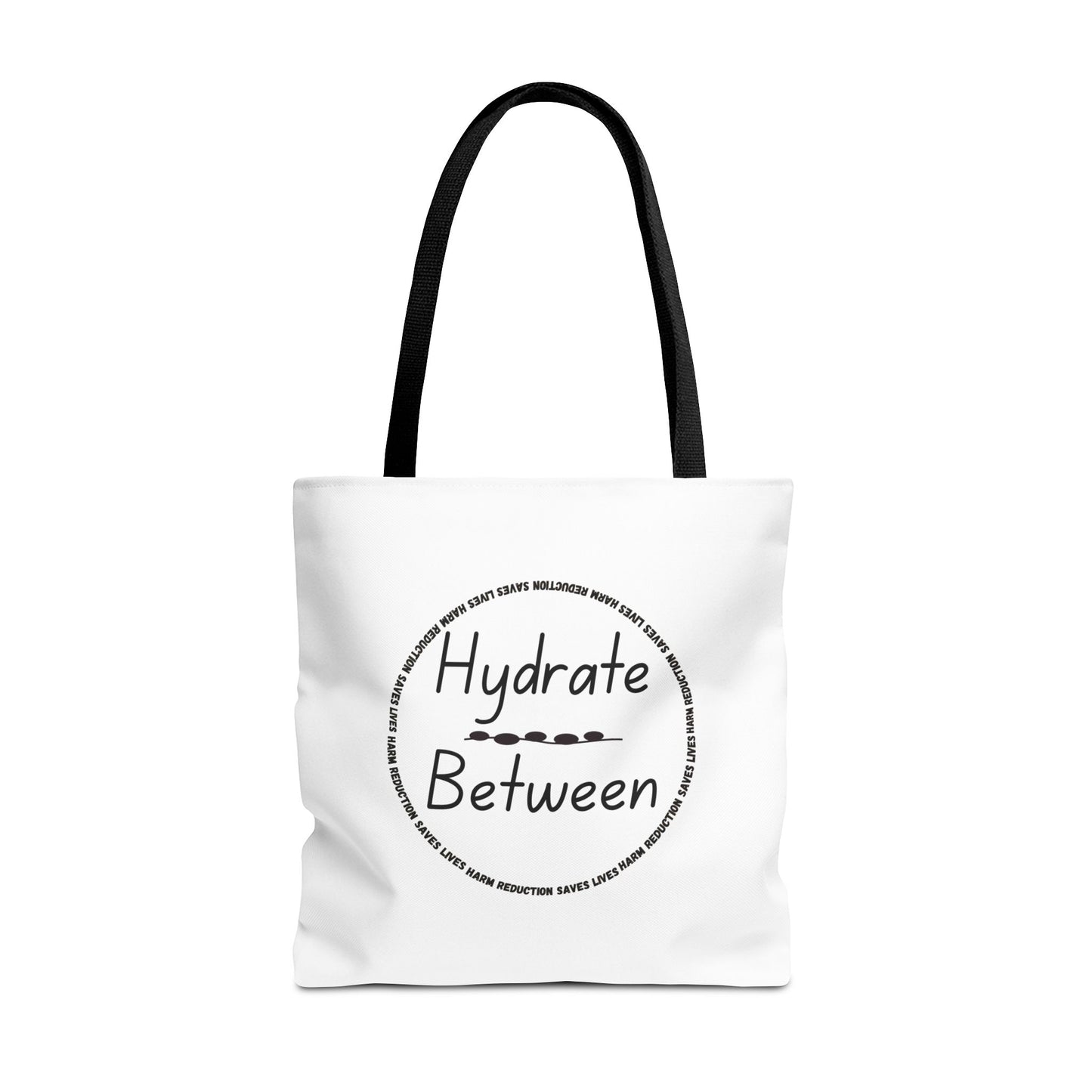 Hydrate Between - Canvas Tote Bag
