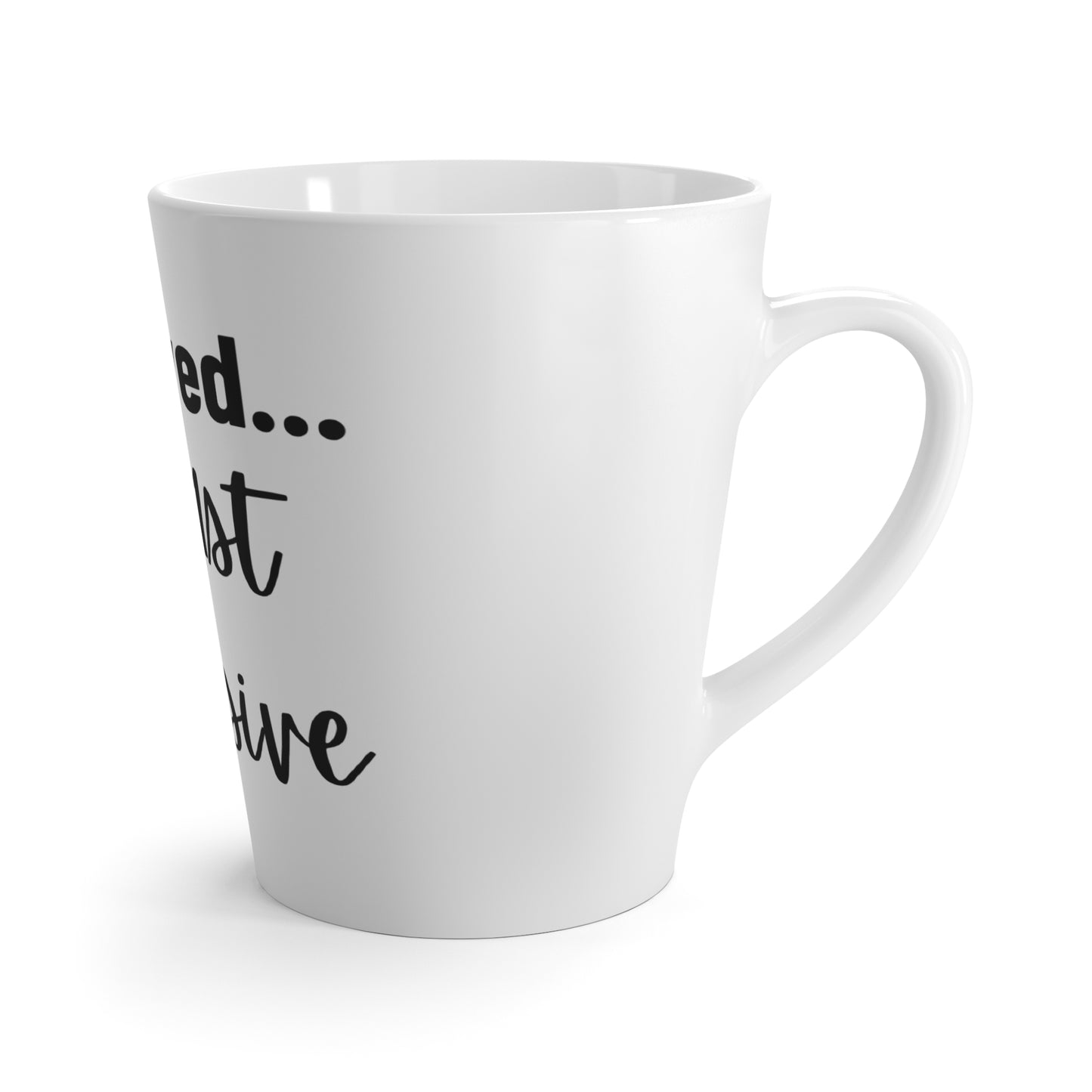 White Latte Mug - Intensive Therapy Edition