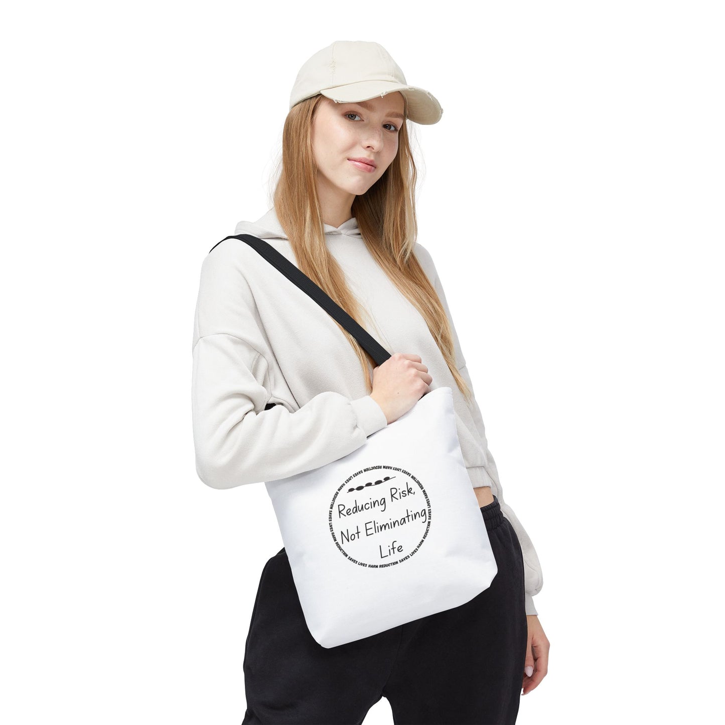Reducing Risk, Not Eliminating Life - Canvas Tote Bag