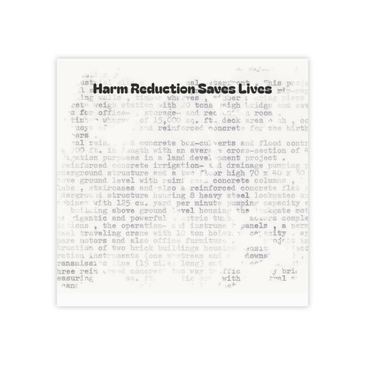 🩹 Harm Reduction Saves Lives – Post-it® Note Pad