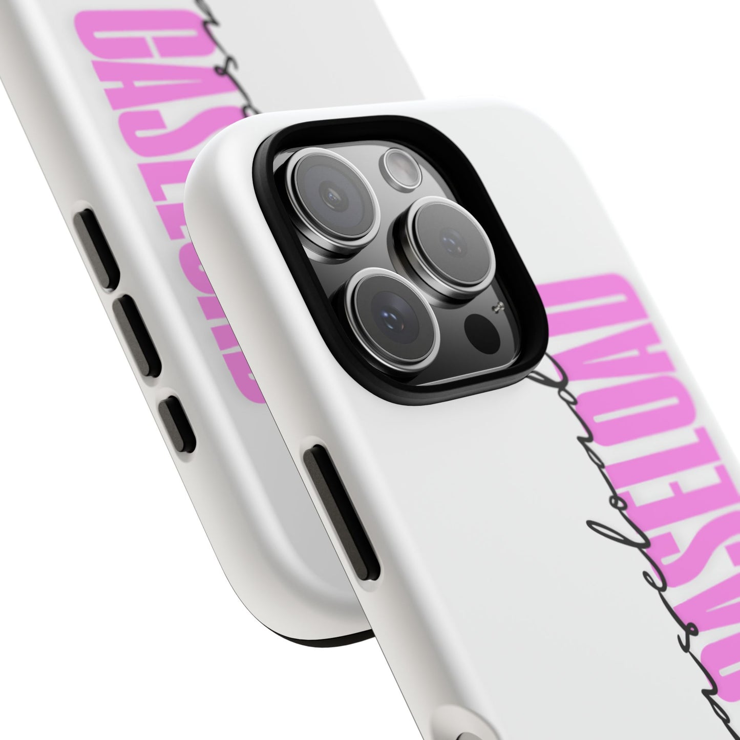 Counselor Phone Case — "My Caseload Has a Caseload" | Pink Tough Case