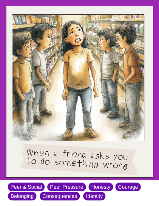 Scenario Cards — Peer & Social
