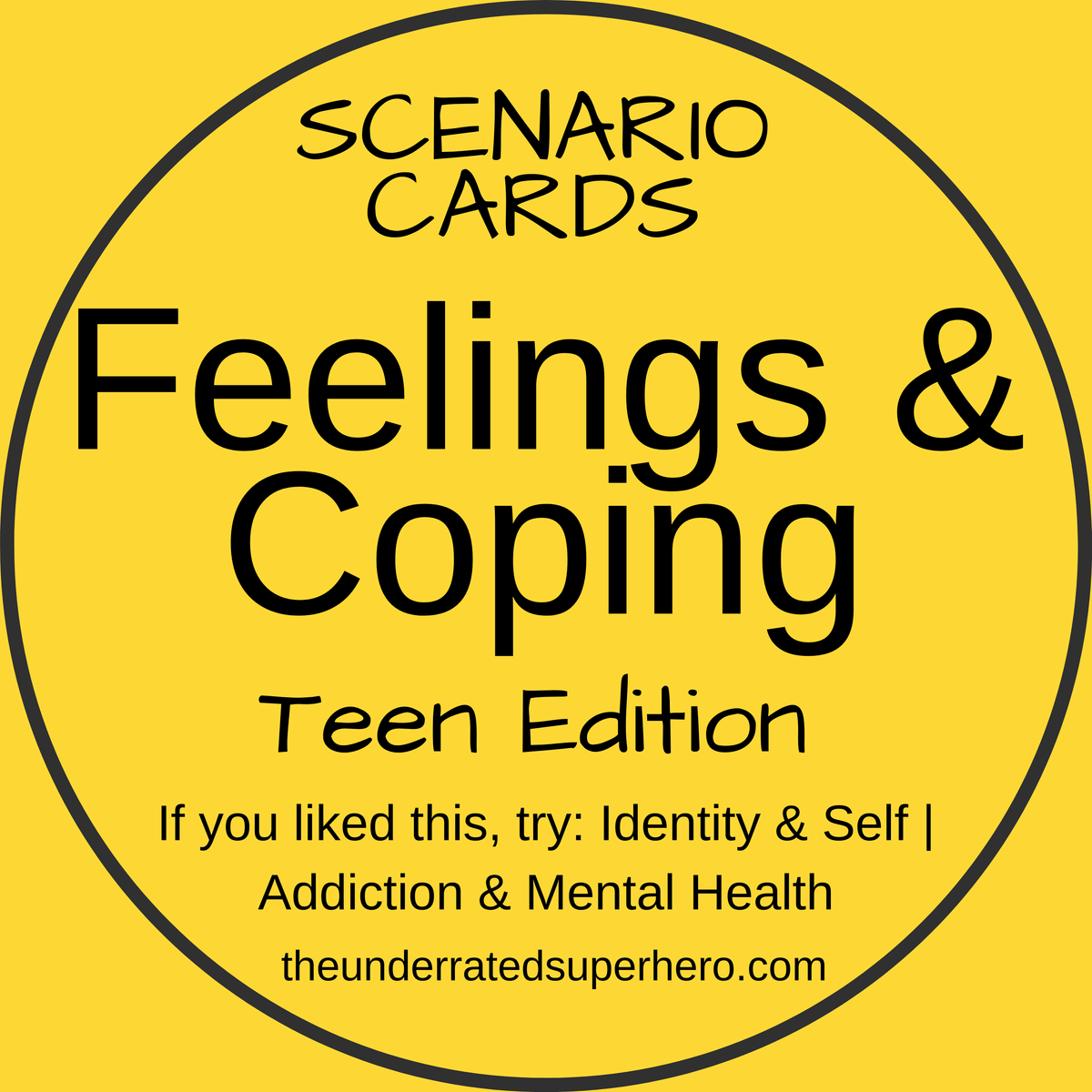 Scenario Cards — Feelings & Coping