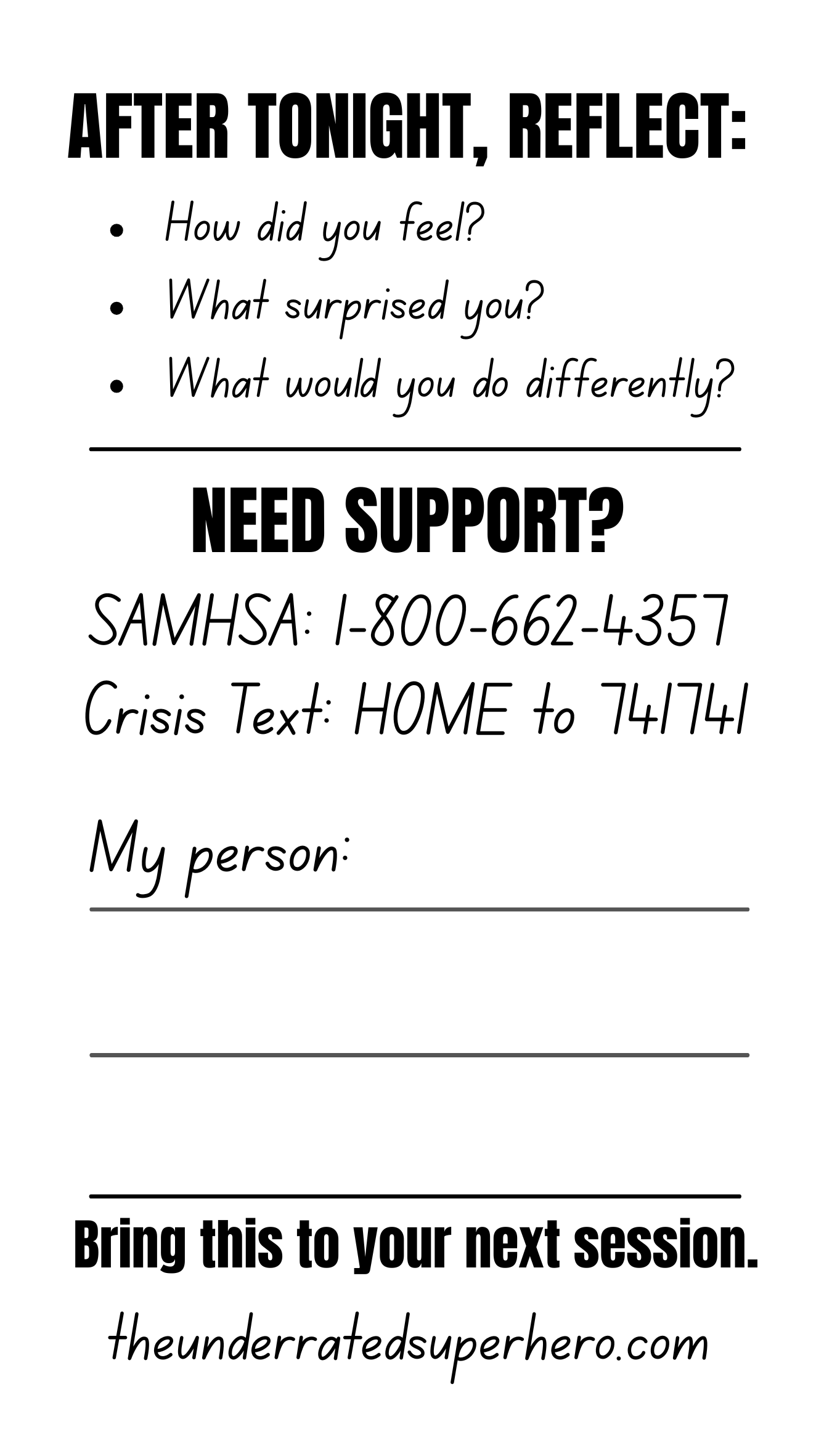 Harm Reduction Tracker Cards - Alcohol Version (10 or 20 card pack)