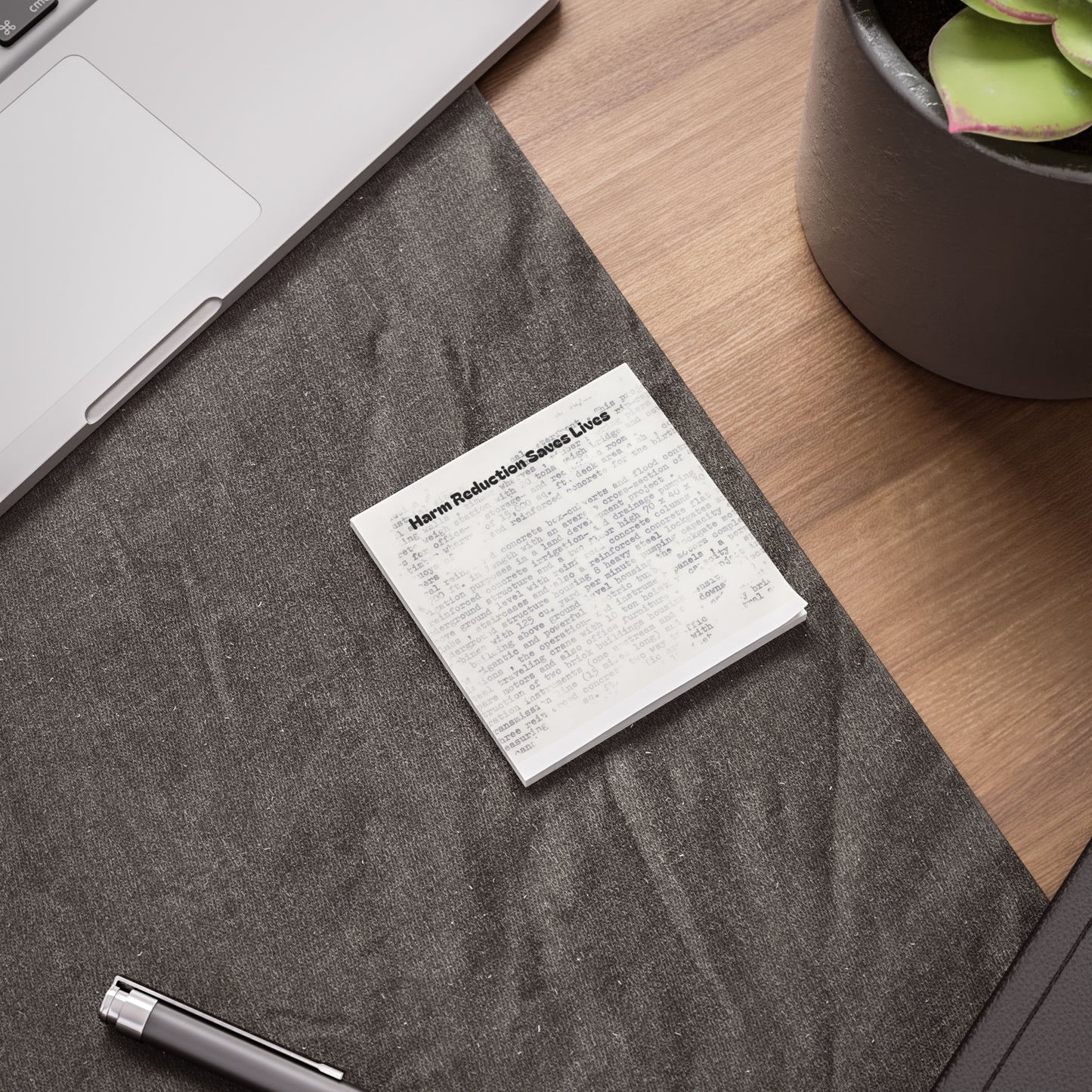 🩹 Harm Reduction Saves Lives – Post-it® Note Pad