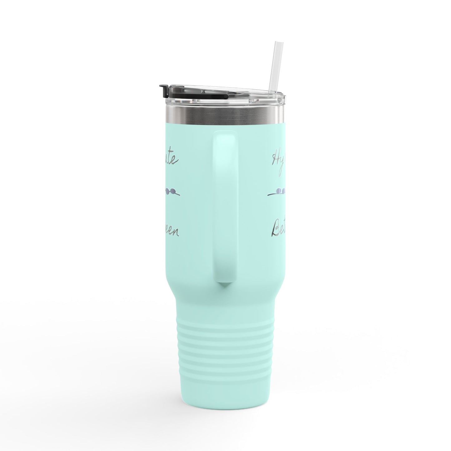 Hydrate Between Insulated Travel Mug, 40oz – Ideal for Hydration on the Go, Perfect for Coffee, Tea, and Smoothies, Gift for Fitness [...]